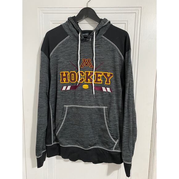 Minnesota Gopher Hockey Hoodie Sweatshirt Men's Size Large - Picture 1 of 5